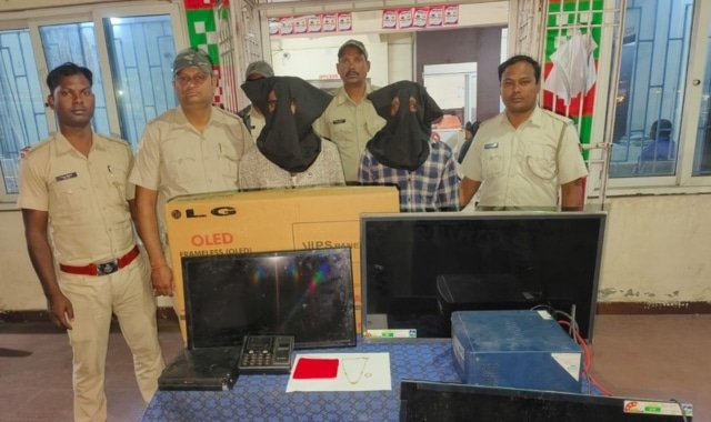 Jharsuguda Police Solve Ayushman Aarogya Mandir Theft in Just 18 Hours, Two Arrested