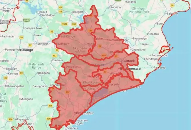Severe Thunderstorms, Rain & Winds of 50 km/h Expected in Bhubaneswar, Cuttack & 7 Odisha Districts