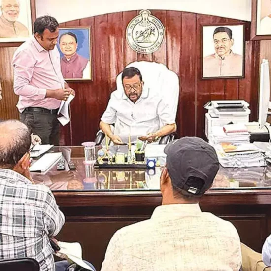 Pujari Sets Six-Month Deadline for Development Projects