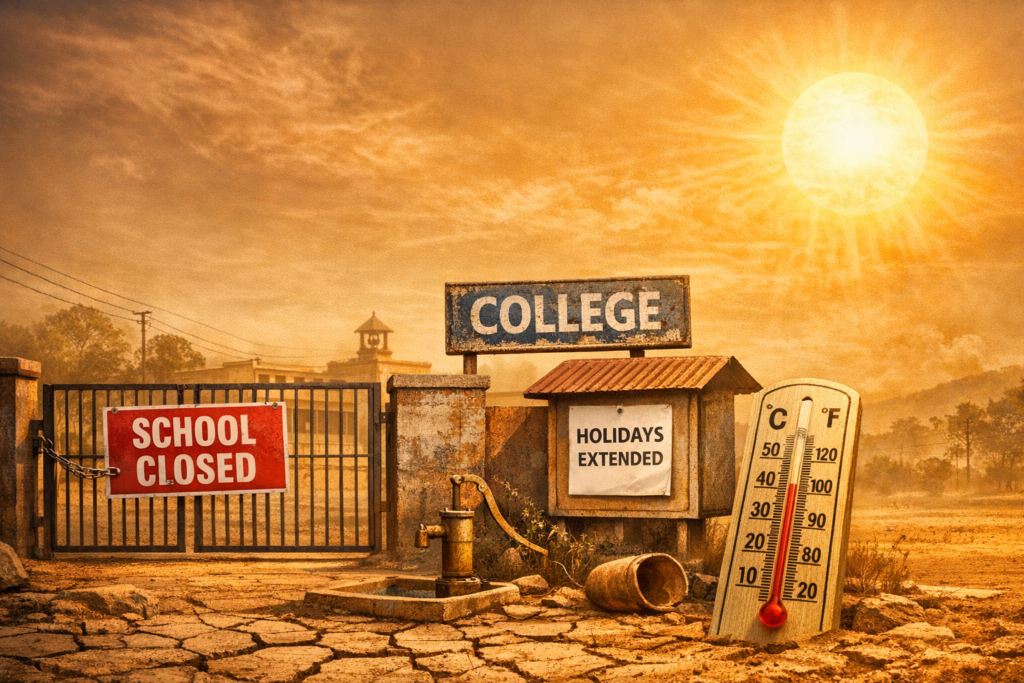 School and College Holidays Extended in Kalahandi and Sambalpur Due to Heatwave