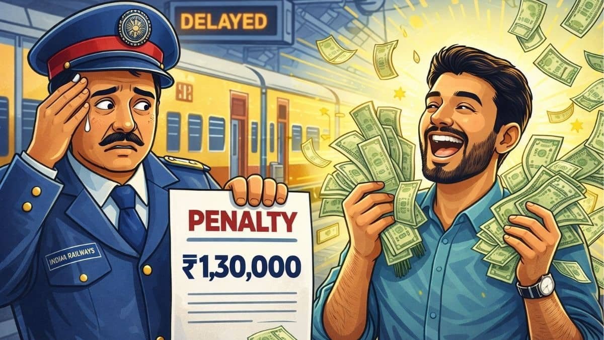 Indian Railways to Compensate Passenger ₹1.3 Lakh for Missed Flight Due to Train Delay