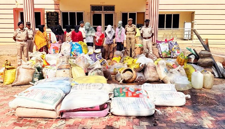Nine Arrested in Major Illegal Liquor Raid in Jharsuguda