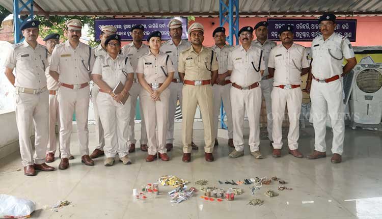 Police Conduct Surprise Raid at Jharsuguda District Jail, Seize Narcotics and Contraband
